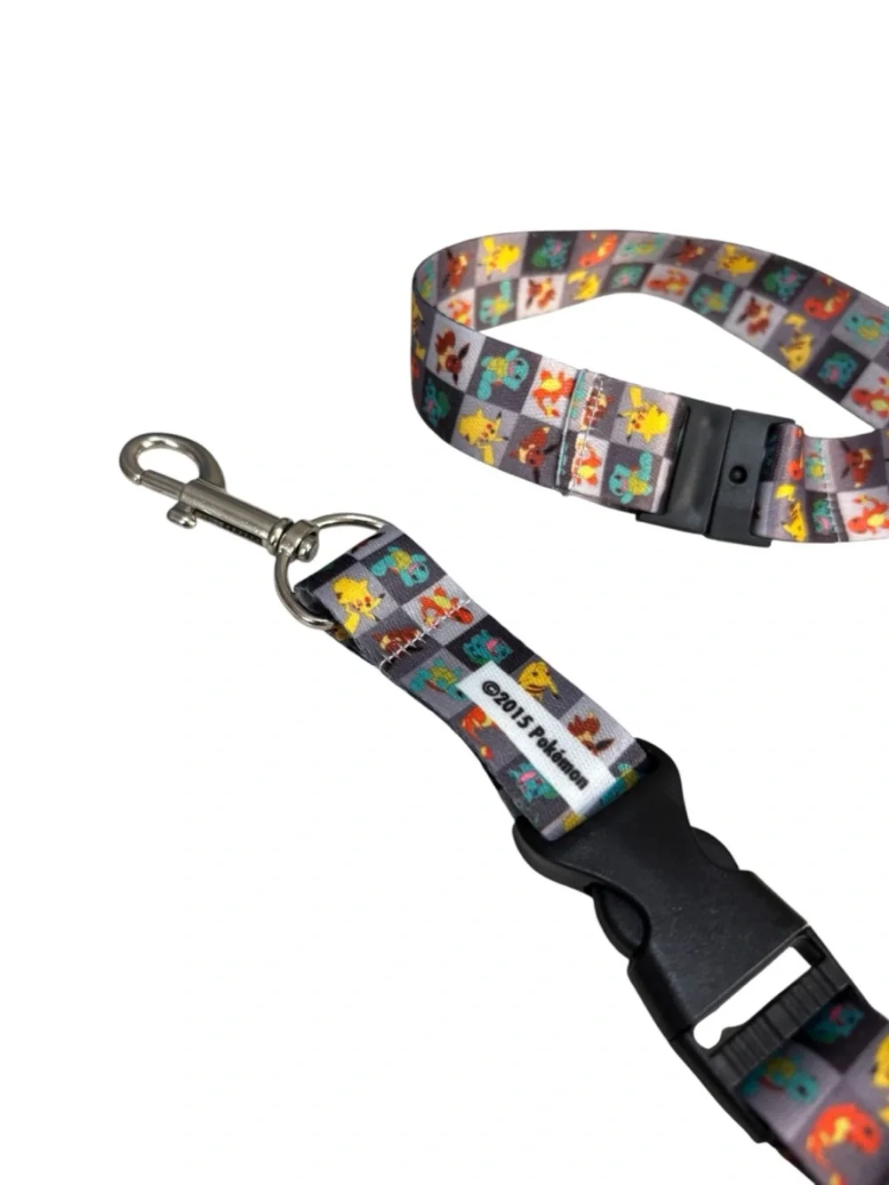 2 Gamer Lanyards 2015 Pokemon & Overwatch Blizzard Entertainment Game Center